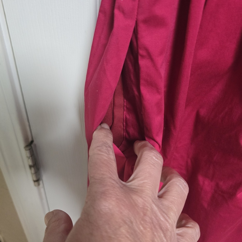 Kate Spade Fuchsia Pink Dress Size 2 With Pockets - Picture 3 of 10